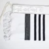 Kosher Cotton Black Tallit Cloth