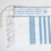 Kosher Cotton Milky Light Blue Tallit Cloth 1