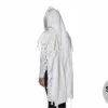 Kosher Cotton White Milky Wool Tallit